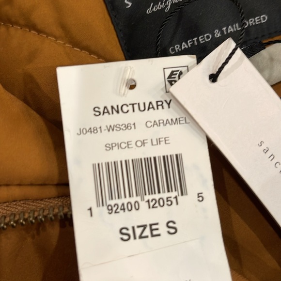 NWT - Sanctuary Sherling bomber jacket - Picture 5 of 5